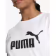 PUMA Essentials Logo Tee White J