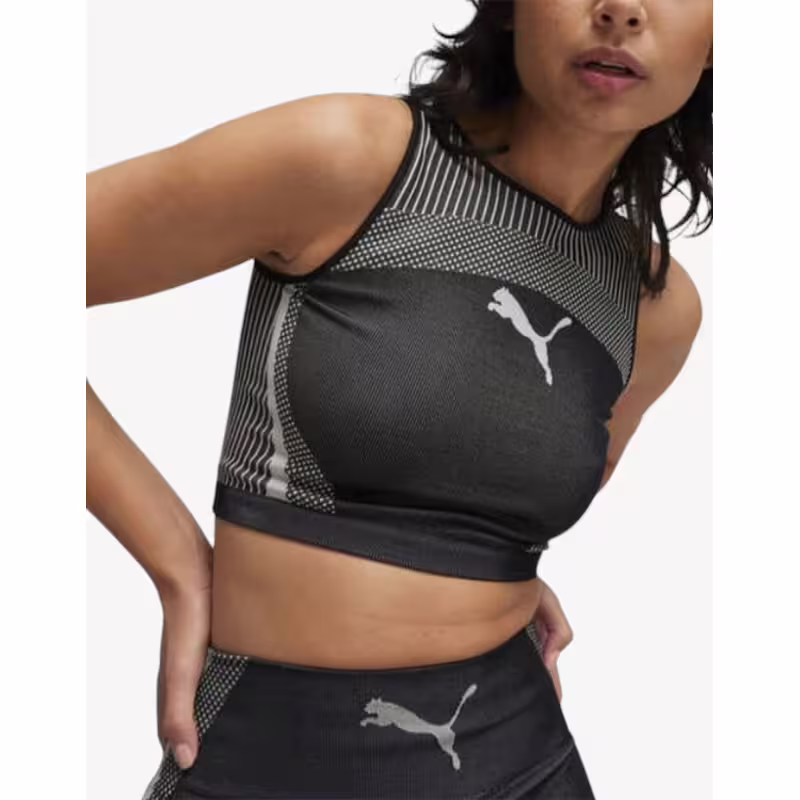 PUMA Dare To Crop Top Black