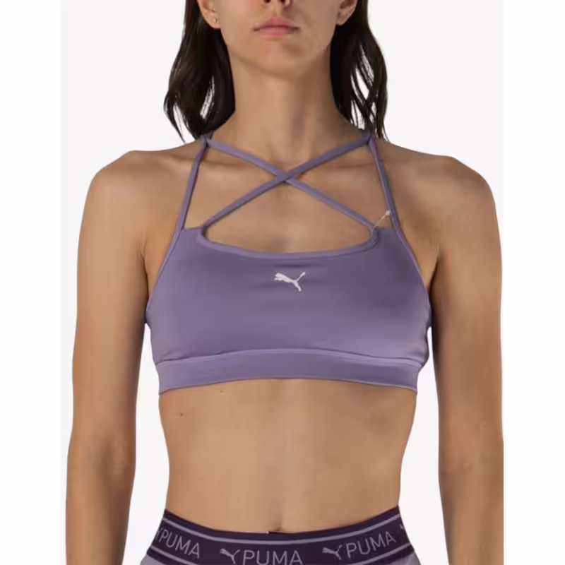 PUMA Move Strappy Bra Purple