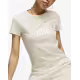 PUMA Classics Shiny Logo Tee Alpine Snow
