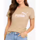 PUMA Essentials Logo Tee Brown