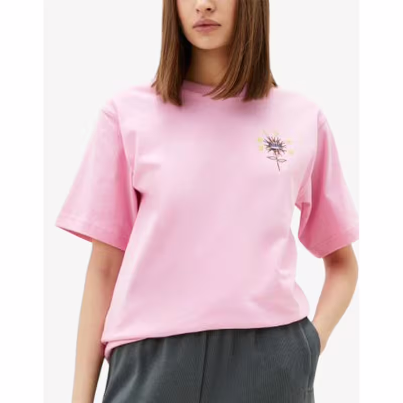 PUMA Downtown Graphic Print Tee Pink