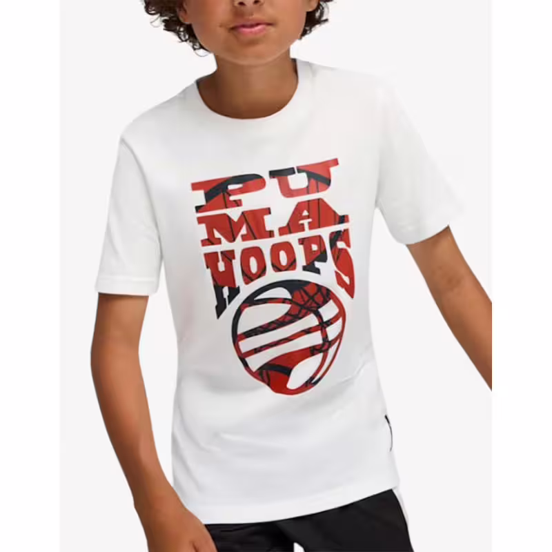 PUMA Basketball Blueprint Tee White