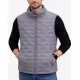 JACK&JONES Quilted Sleeveless Vest Grey