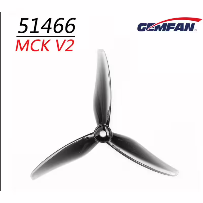 Перки за рейсинг дрон, Gemfan Hurricane 51466 V2 MCK, 3-витлови, 2 CW + 2 CCW, 4 броя комплект