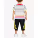 ADIDAS x Classic Lego Tee And 3/4 Pants Set White/Multi