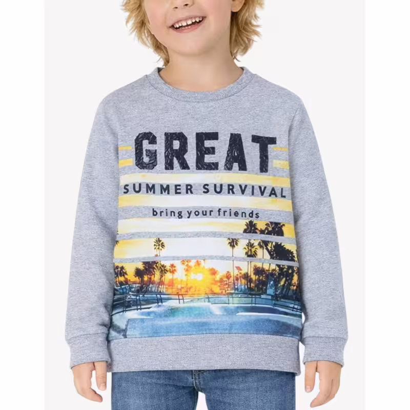 CHICCO Boys Sweatshirt Light Grey