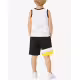 CHICCO Boys Shorts And Tank Top Set Black/White