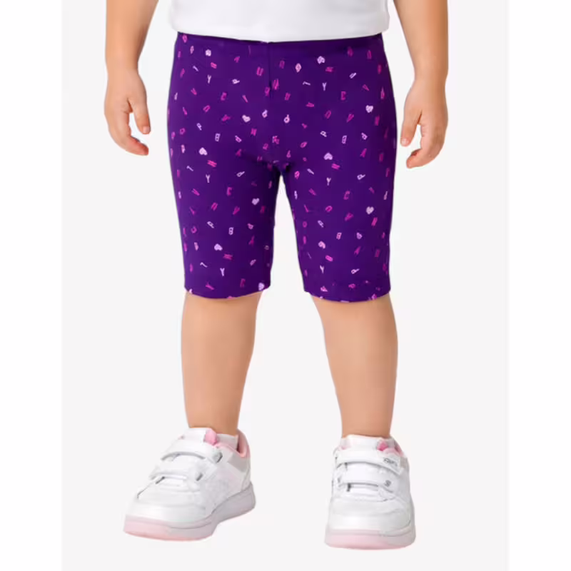 CHICCO Girls Bike Shorts Medium Purple