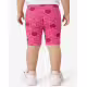 CHICCO Girls Bike Shorts Pink Striped