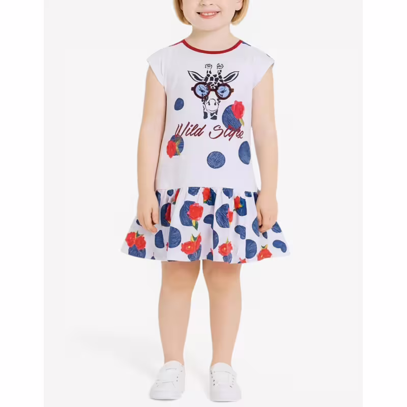 CHICCO Girls Sleeveless Dress White