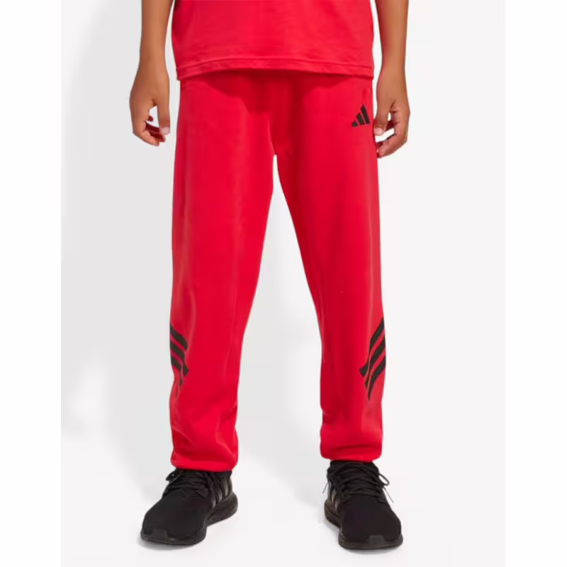 ADIDAS Future Icons 3 Stripes Wide Pants Red