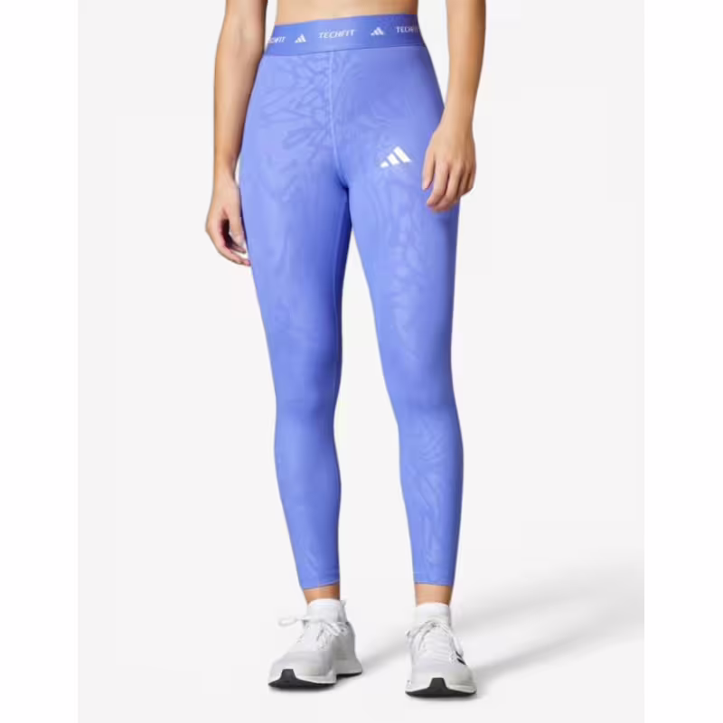 ADIDAS Techfit Printed 7/8 Leggings Blue