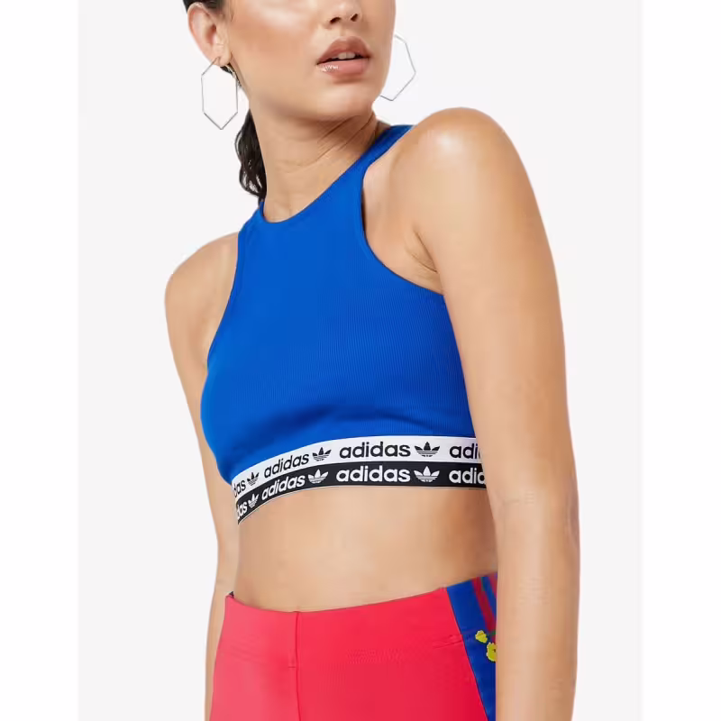 ADIDAS Cropped Bra Top Royal