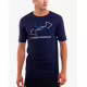 UNDER ARMOUR Gl Foundation Update Ss Tee Dark Blue