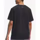 UNDER ARMOUR Triple Stack Left Chest Logo Tee Black