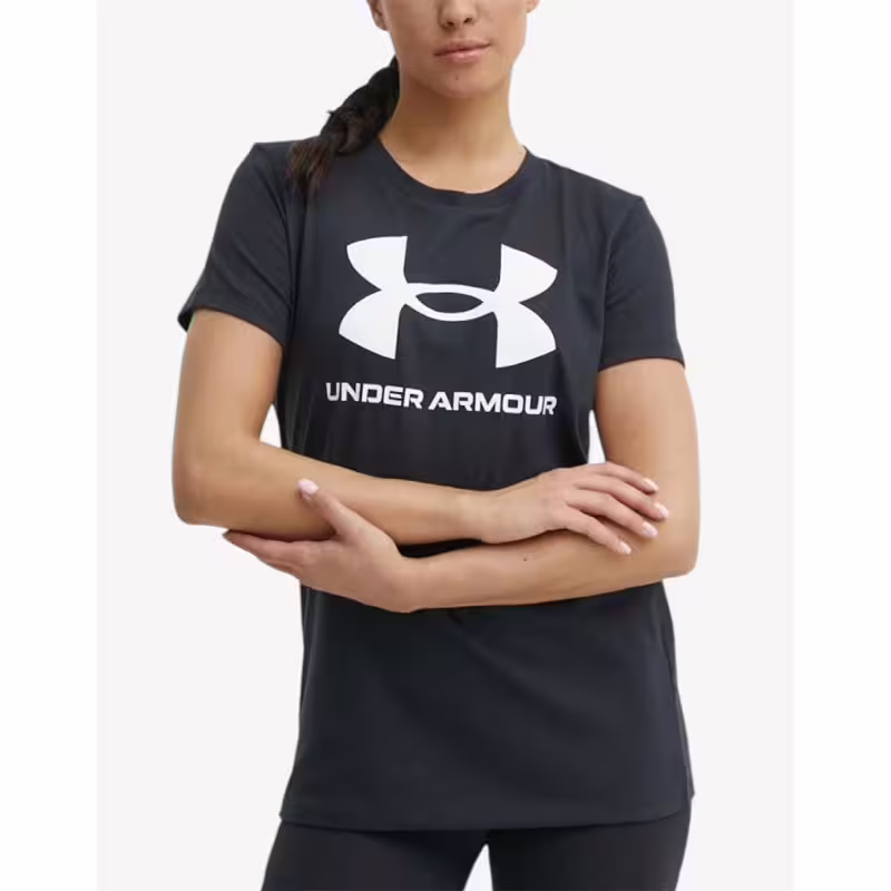 UNDER ARMOUR Sportstyle Logo Ss Tee Black
