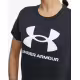 UNDER ARMOUR Sportstyle Logo Ss Tee Black