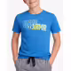 UNDER ARMOUR Overlay Wordmark Tee Blue