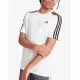 ADIDAS Essentials 3-Stripes Cotton Tee White