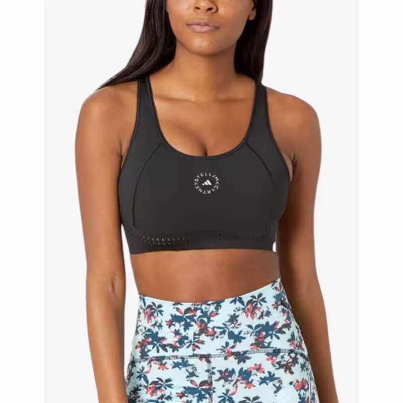 ADIDAS x Stella McCartney TruePurpose Medium Sports Bra Black