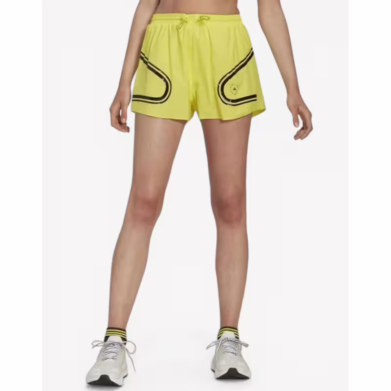 ADIDAS x Stella McCartney TruePace Running Shorts Yellow