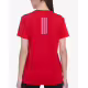 ADIDAS Printed Round Neck Tee Red