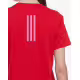 ADIDAS Printed Round Neck Tee Red