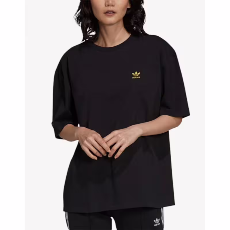 ADIDAS x Marimekko Boyfriend Tee Black