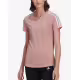 ADIDAS Sportswear Essentials Slim 3-Stripes Tee Pink