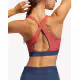 ADIDAS Don't Rest 3-Stripes Bra Red