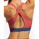 ADIDAS Don't Rest 3-Stripes Bra Red
