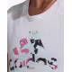 ADIDAS Fast Graphics Tee White