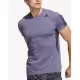 ADIDAS Heat.Rdy 3-Stripes Tee Violet