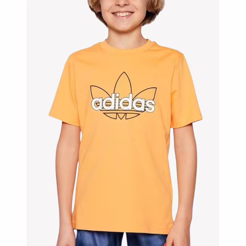 ADIDAS Sport Collection Graphic Tee Orange