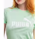 PUMA Essentials Logo Tee Garnet Green