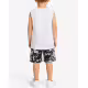 CHICCO Boys Shorts And Tank Set White/Multi