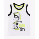 CHICCO Boys Shorts And Tank Set White/Multi