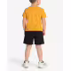 PUMA Minicats Tee And Shorts Set Orange/Black