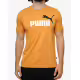 PUMA Essentials+ 2 Col Logo Tee Orange