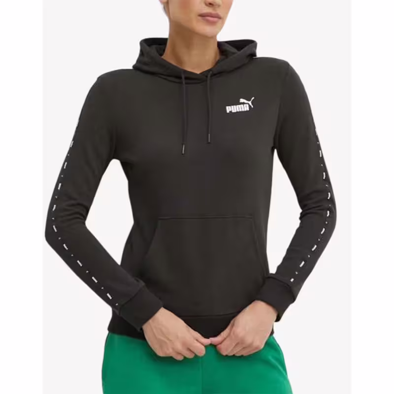 PUMA Essentials Tape Hoodie Black