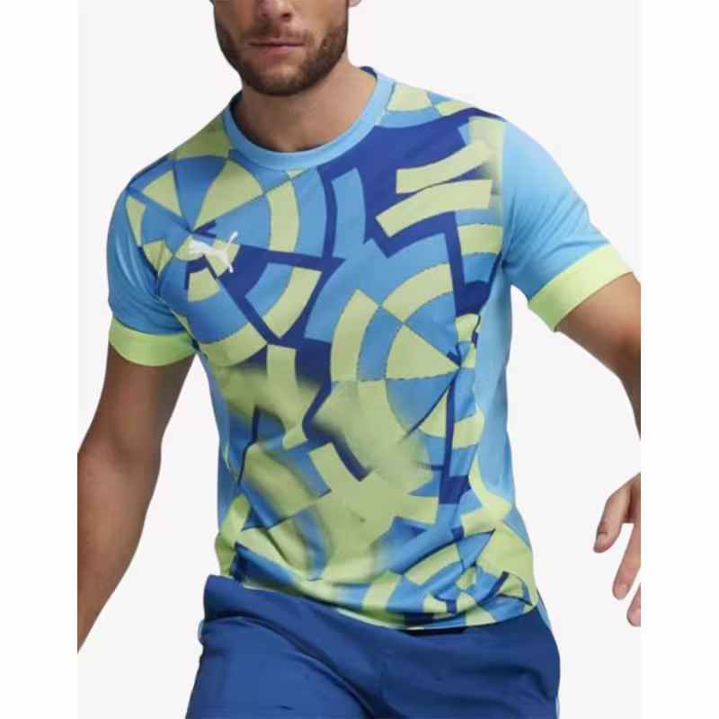 PUMA Individual Graphic Padell Tee Blue