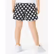 CHICCO Girls Shorts Black/White