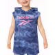 REEBOK Tie-Dye Hooded Tee Blue