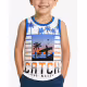 CHICCO Boys Tank White Printed