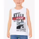 CHICCO Boys Never Stop Me Tank White/Multi