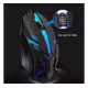 Оптична геймърска мишка X1, черна, RGB, USB, DPI=1200