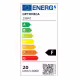 Прожектор FL20-B3, сензор за движение, PIR, LED SMD, клас F, бял, 220VAC, 20W, 6000K, IP65