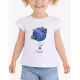 CHICCO Girls Tee White/Blue