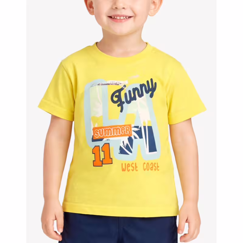 CHICCO Boys Tee Medium Yellow